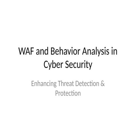 Web Application Firewall (WAF) and its critical role in protecting web ...