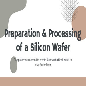 Wafer processing-1.pptx
