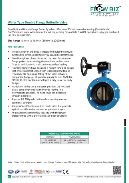 Wafer Type Double Flange Butterfly Valve.pdf