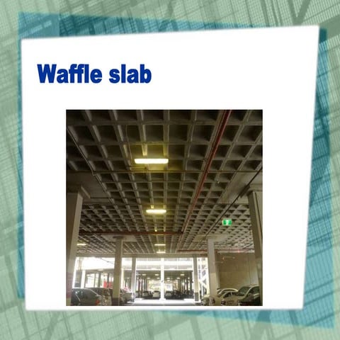 Waffle slab