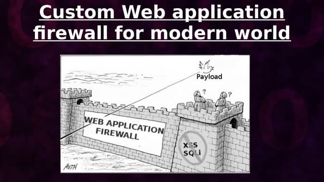 WAF protections and bypass resources