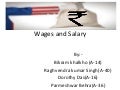Wages and Salaries Administration