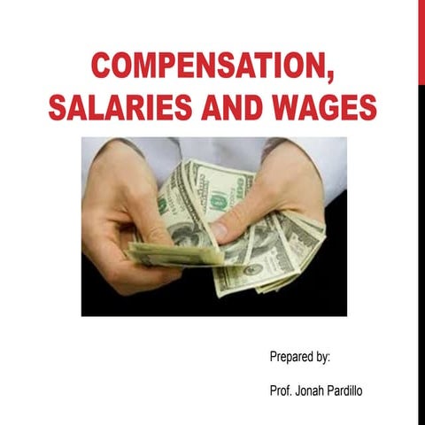 Wages and salary administration