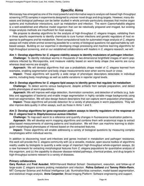 Writing A Compelling Grant To Fund Your Research