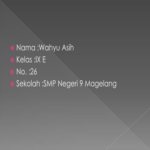 Wahyu asih 9e (tipe atau model jaringan)