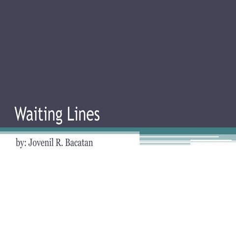 Waiting Lines.pptx