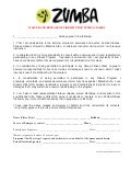 Exercise Consent Form