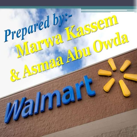 Wal mart's 