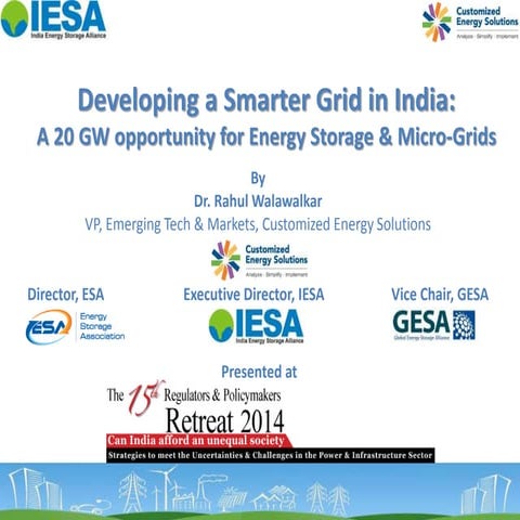 Energy Storage - India opportunities