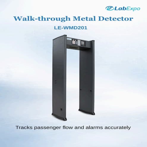 Walk-through Metal Detector LE-WMD201 - Door Frame Metal Detector | PDF