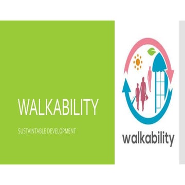 Walkability 