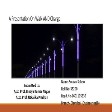 Walk and charge 160115336