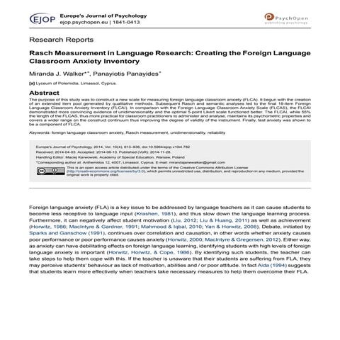 Walker & Panayides_2014_rasch_measurement_in_language_rese  arch creating the...