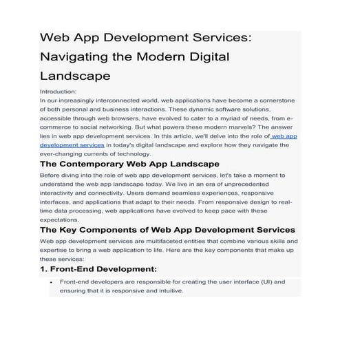 web app development.docx