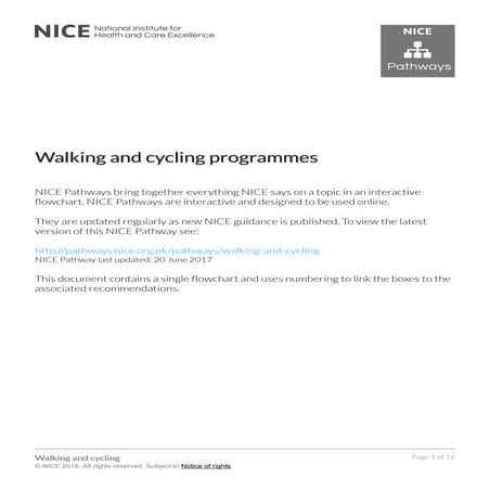 Walking and-cycling-walking-and-cycling-programmes | PDF