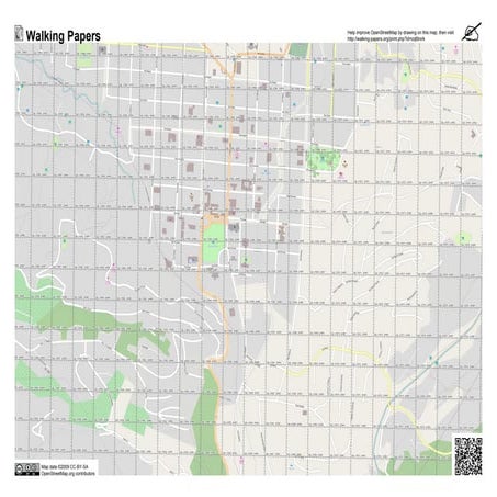 Walking paper-zq6trxrk=petionville-a3+osm+utm