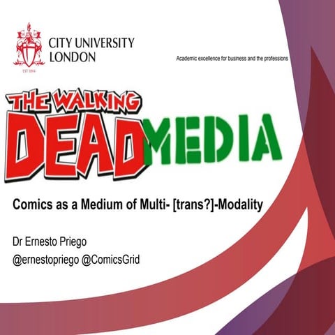 The Walking Dead Media (Graphixia13, Douglas College, New Westminster, BC 15 ...