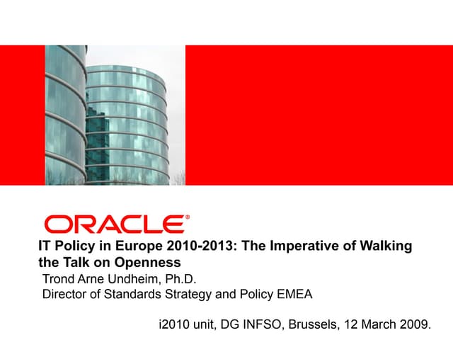 Walking The Talk On Openness