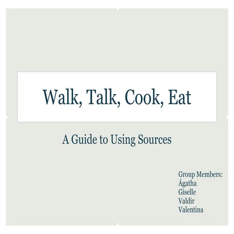 Walktalkcookeat 1