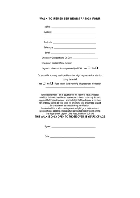 Player registration form summer 2014 | PDF