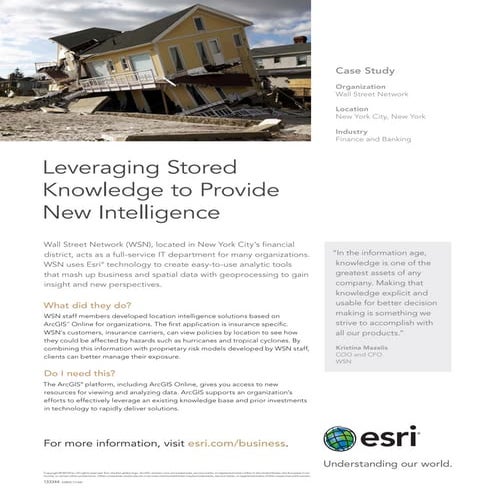 Wall Street Network case study