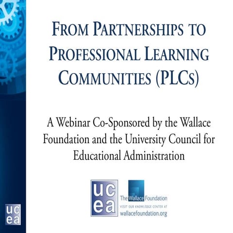 Partnerships to PLCs - Dr. Michael Johanek, University of Pennsylvania