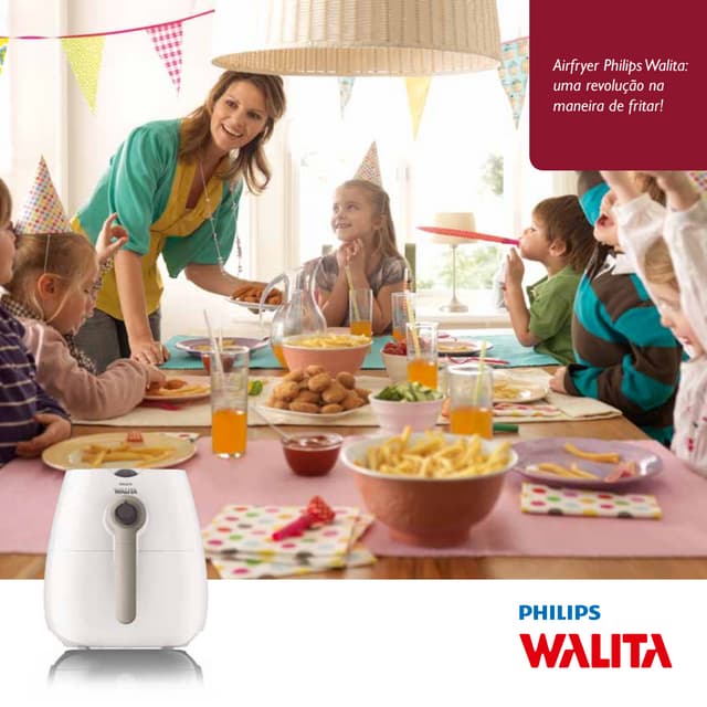 Livro de Receitas Airfryer Walita