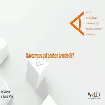 Atelier Technique WALLIX ACSS 2018