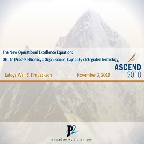 Wall Jackson Operational Excellence Equation Reviewed