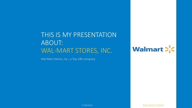 Walmart operations management case study picture