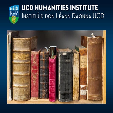 UCD Humanities Institute - Wall of Books