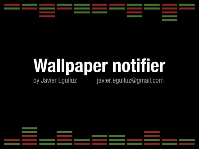Wallpaper Notifier