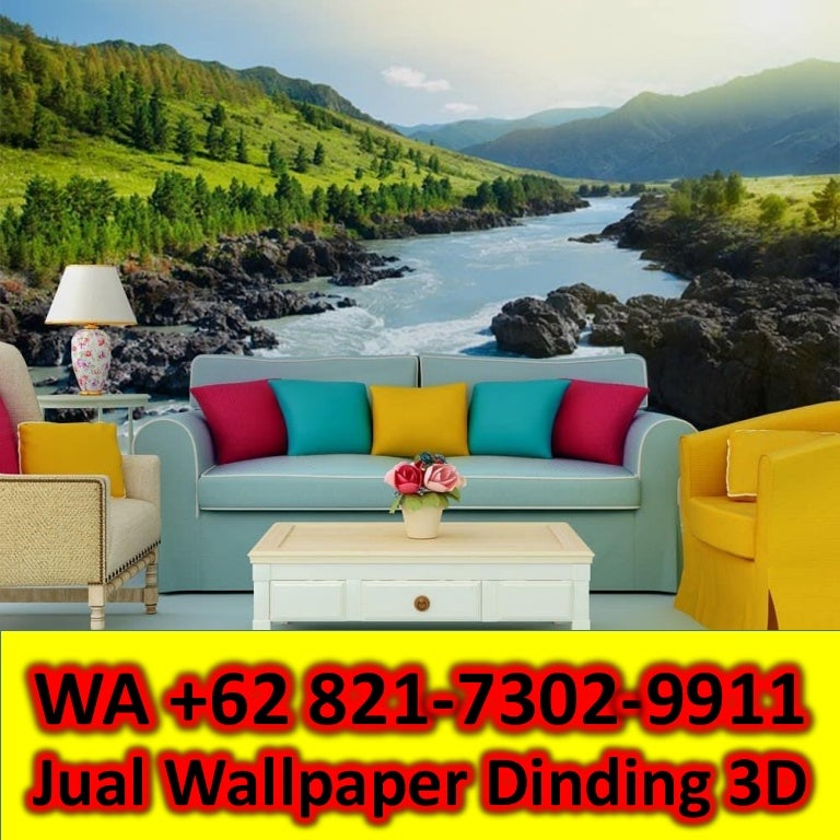 HARGA SPESIAL, WA +62 821-7302-9911, Reseller Wallpaper 3 Dimensi Rua…