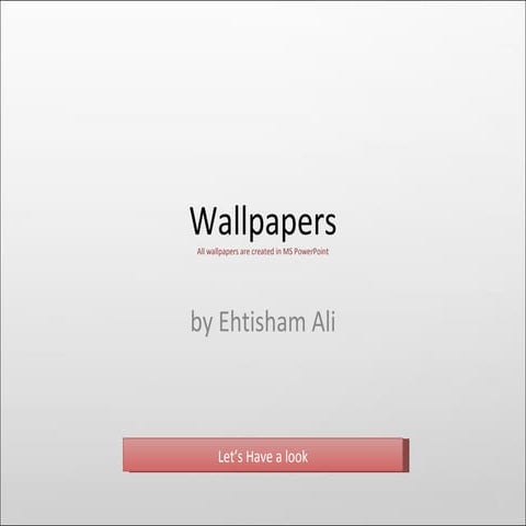 Wallpapers show
