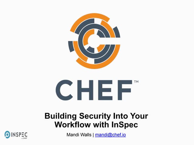 DevOpsDays InSpec Workshop