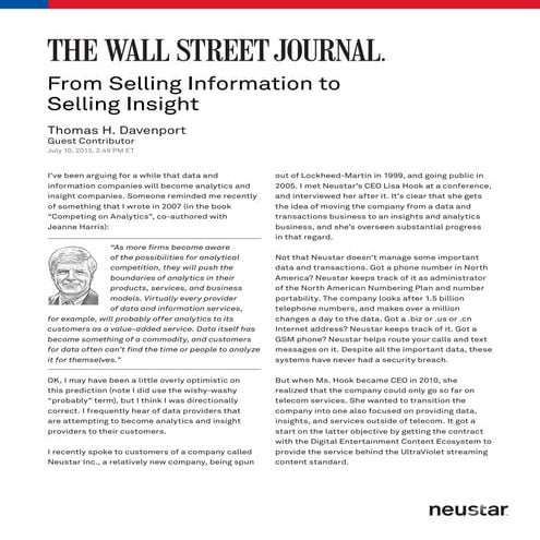 Wall streetjournal | PDF