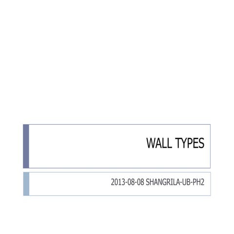 Wall type