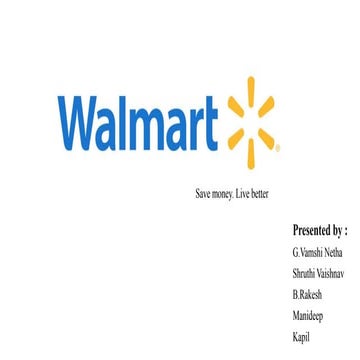 Walmart Project Impact | PDF