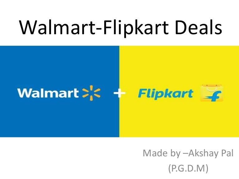 Walmart flipkart deals