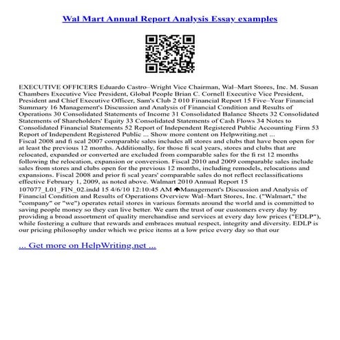 Walmart Releases 2024 Annual Report And Proxy Statement – VGEMAL