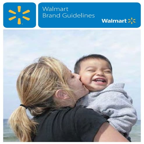 Walmart Brand Guidelines | PDF | Desktop Publishing | Computer Software and Applications