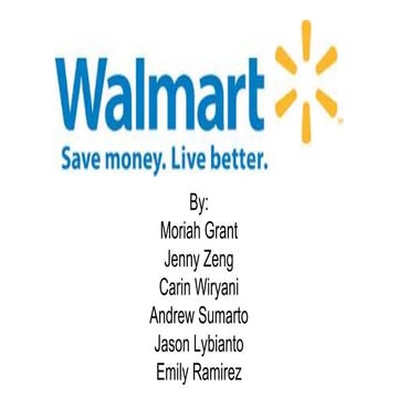 Walmart Presentation