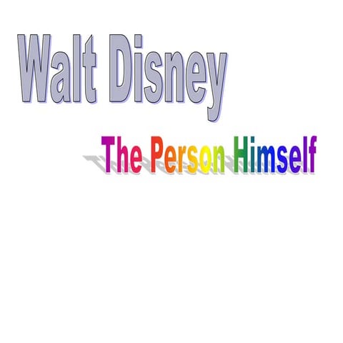 Walt disney