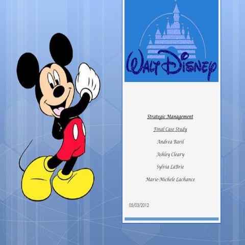 Walt disney ppt