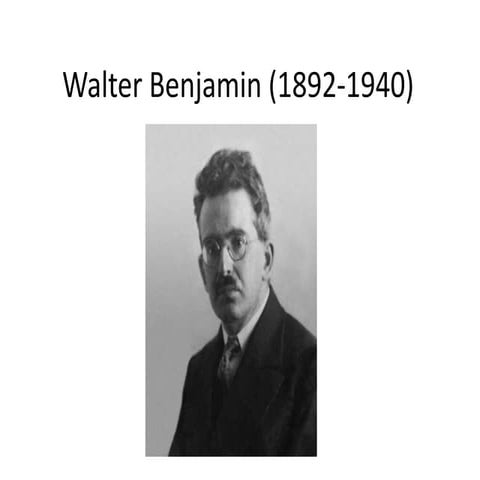 Walter Benjamin