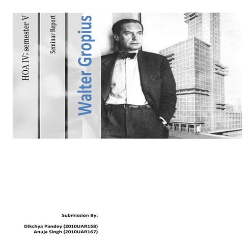 Walter gropius