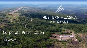 Western Alaska Minerals Corporate Presentation Jan 2024