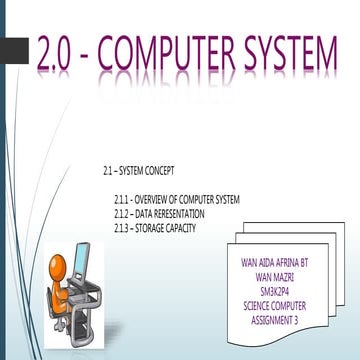 Basic Components of a Digital Computer - R.D.Sivakumar | PPTX