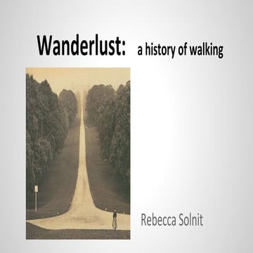 Wanderlust | PPTX | Walking | Sports