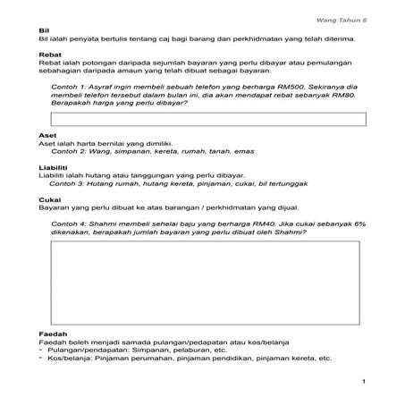 UPSR 2017: Wang tahun 6